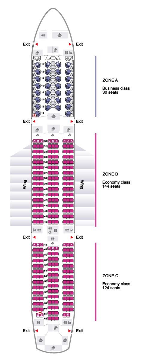 boeing 787-9 seat plan